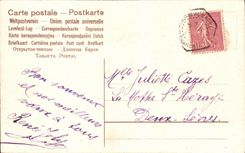 Fetes - houx - holly - nouvelle annee - CPA