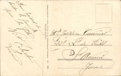 Blumen - Blumen - hubscher Tennisschuh - gutes Festival - CPA