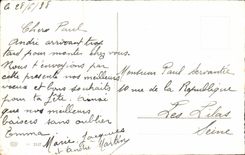 Bluht - Blumen - bunten Blumenstrauss - CPA