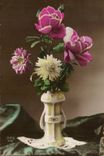 Blumen - Blumen - recht victorian Vase - CPA