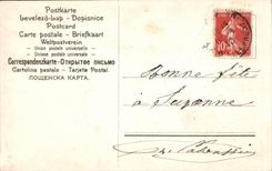 Blumen - Blumen - kleine empfindliche Blumen - gutes Festival - CPA