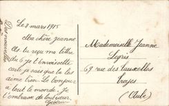 Bluht - Blumen - victorian Vase - CPA