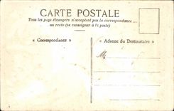 Bluht - Blumen - weissen victorian Blumenstrauss mit Vogeln - CPA