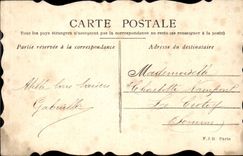 Bluht - Blumen - Tennisschuh weg von den Ganseblumchen - CPA