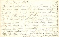 Blumen - Blumen - hubscher Sprig weg von den Blumen - gluckliches neues Jahr - CPA