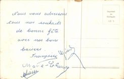 Blumen - Blumen - recht rosafarbene Bluten - CPA