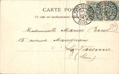 CPA Saint Maur the church