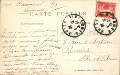 Vincennes - the Old man Fort - View of the Vault - CPA