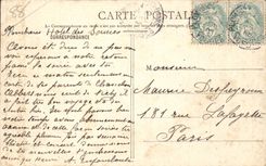 CPA Plombieres les Bains das romische Bad und die Strasse Stanislas