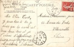 CPA Gerardmer Seen on the lake