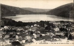 CPA Gerardmer Seen from of the rock of Rain