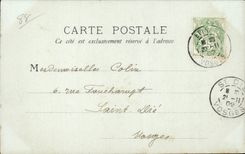 CPA Epinal Institution Saint Joseph Seen from of the field of pine