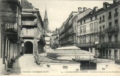 CPA Plombieres les Bains the Roman bath and street Stanislas