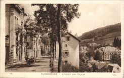 Plombieres - Avenue of the Villas - CPA