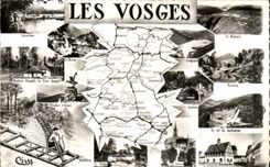 The Vosges - Souvenir - CPA