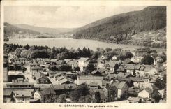 Gerardmer - View and the Lake - CPA