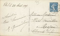 Vittel - the Casino - CPA