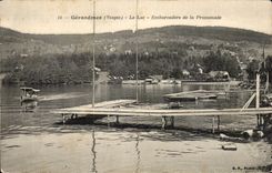 Gerardmer - the Lake - Landing stage of the Walk - CPA