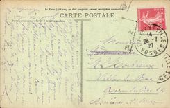 Contrexeville - the Bridge of the Railroad on Squirrel fur - CPA