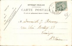 Gerardmer - Sight of the Rock of Rain - CPA