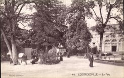 Contrexeville - the Park - CPA