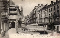 Plombieres les Bains - the Romain Bath - CPA