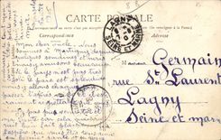 Martigny les Bains - a Hello - Souvenir - CPA