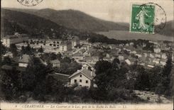 Gerardmer - Barracks and the Lake - CPA