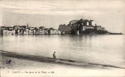 Corsica - High Corsica - Corsica - Calvi - Seen from of the Beach - CPA