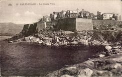 Corsica - High Corsica - Corsica - Calvi - the Upper town - CPA