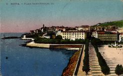 Corsica - High Corsica - Corsica - Bastia - Place Saint Nicolas - CPA