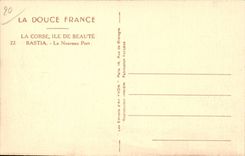 Corsica - High Corsica - Corsica - Bastia - Corsica - the New Port - Yvon - CPA