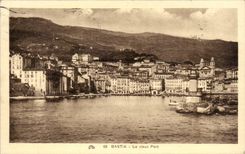 Corsica - High Corsica - Corsica - Bastia - the Old port - CPA