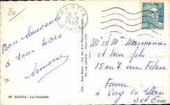 Corsica - High Corsica - Corsica - Bastia - the Citadel - CPA