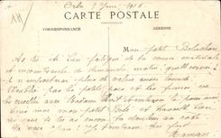 Orbec out of Trough - Stair-well of an old manor - Normandy - CPA