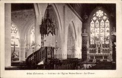 Orbec out of Trough - Interior of the Notre Dame Church - CPA