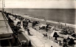 CPA Luc auf Seeweg und dem Strand