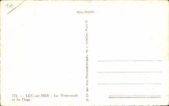 CPA Luc auf Seeweg und dem Strand