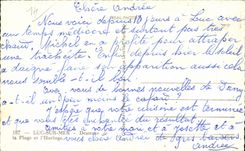 CPA Luc auf Seeabfall des Strandes und des Taktgebers