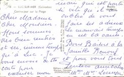 CPA Luc on Sea Against day on the beach