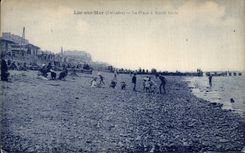 CPA Luc on Mer the beach has high tide