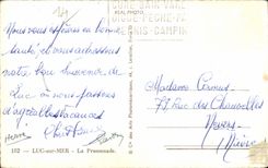 CPA Luc auf Meer der Weg