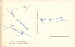 CPA Luc auf Seepark des Rathauses