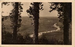 CPA Vallee of the flowering ash seen of the vault of Good news has Caumont close to Thury Harcourt