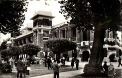 CPSM Deauville gebluhter Strand das Feld des Rennen Hereinkommens