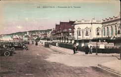 Deauville - Weg der Terrasse - Auto - - CPA