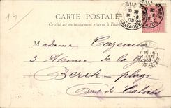 Deauville - Landhauser Elizabeth und Victoria-Hutte - CPA