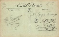 Deauville - die Terrasse und das Trouville - CPA