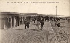 Deauville - Bretter und neue Bader - CPA