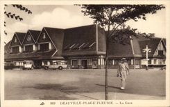 Deauville - Bahnstation - CPA